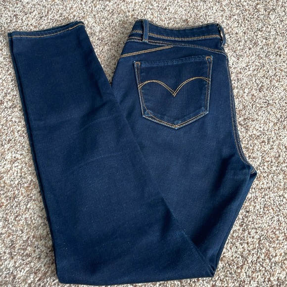 Levi’s 28x 28.5 women’s revel Demi curve skinny jeans dark blue - Picture 6 of 11